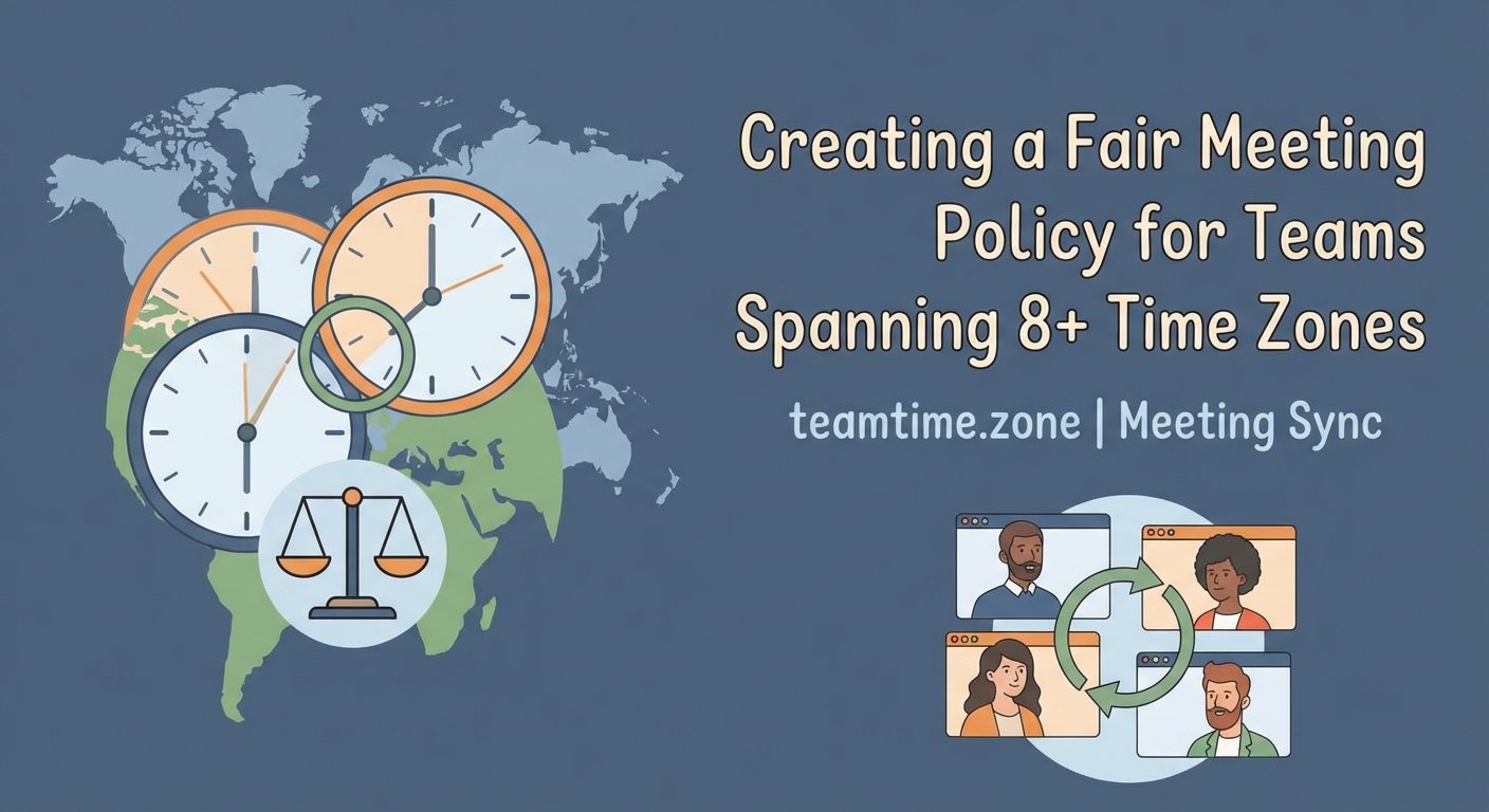 Creating a Fair Meeting Policy for Teams Spanning 8+ Time Zones - Illustration 2