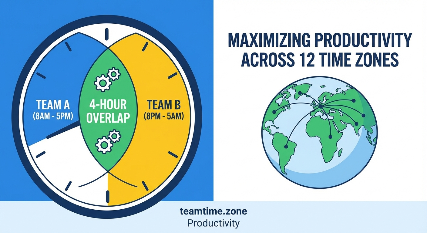 The 4-Hour Overlap Method: Maximizing Productivity When Your Team Spans 12 Time Zones - Illustration 1