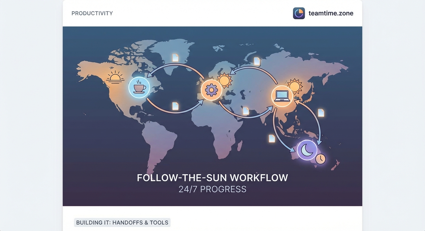 Why Your Distributed Team Needs a Follow-the-Sun Workflow (And How to Build One) - Illustration 1