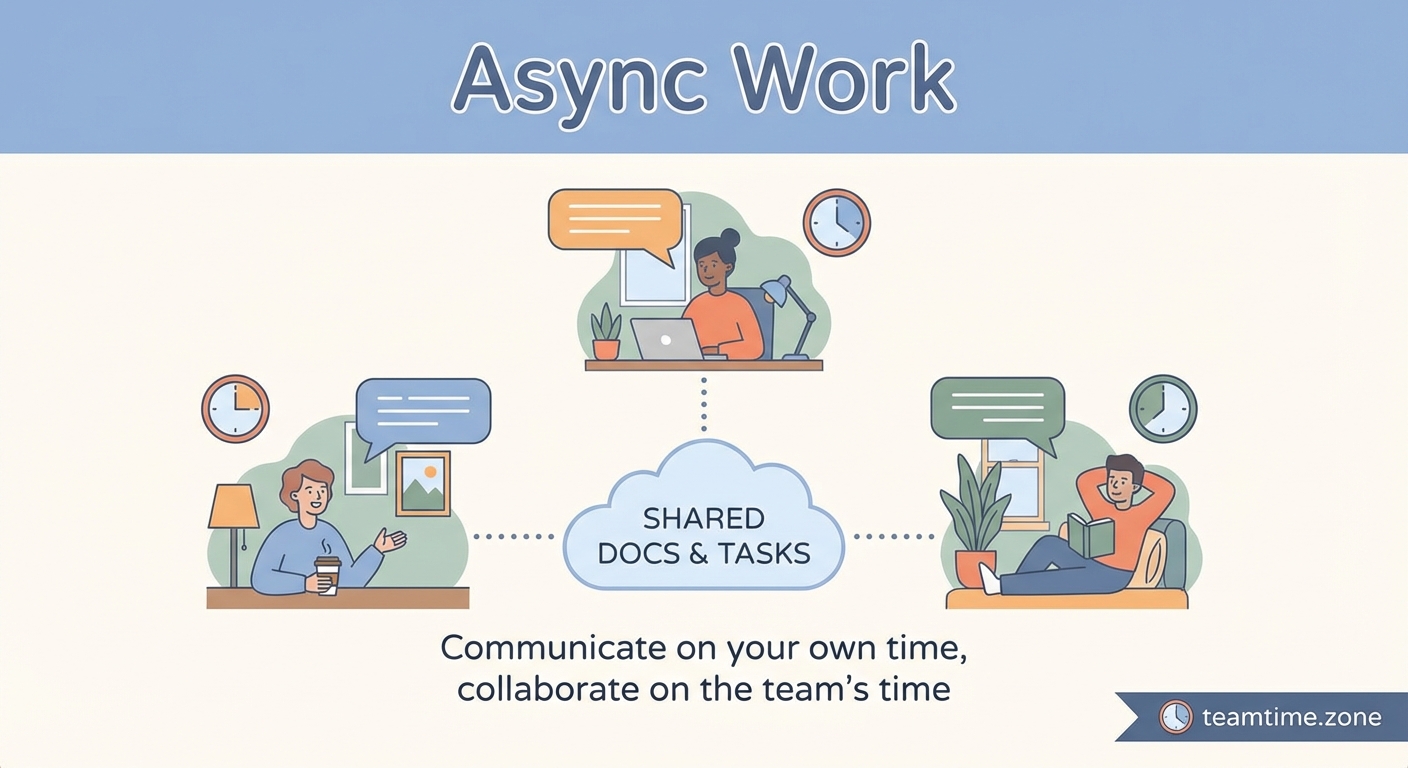How to Build an Async-First Communication Culture in Your Remote Team - Illustration 1