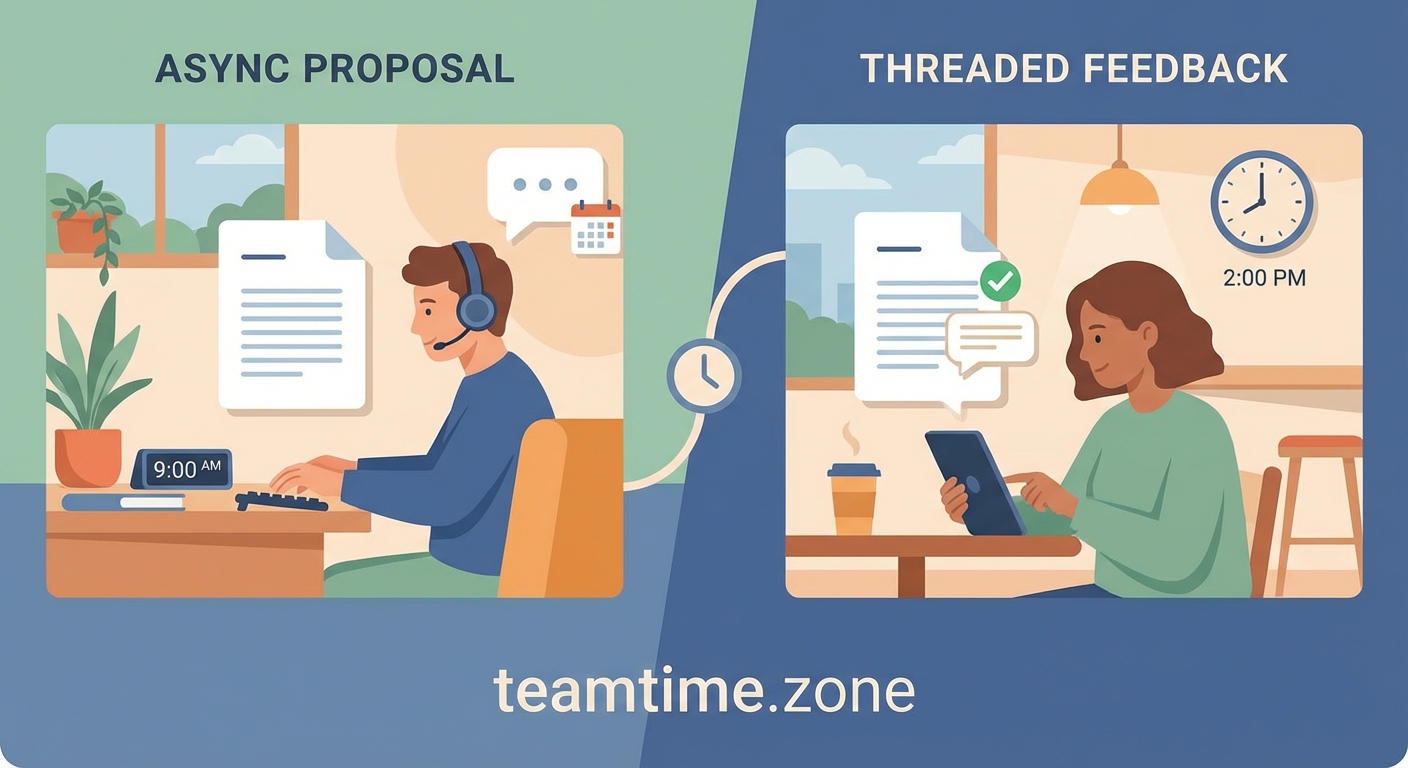 How to Build an Async-First Communication Culture in Your Remote Team - Illustration 2