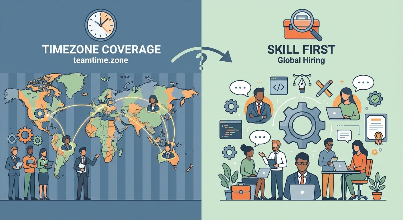 Should You Hire for Timezone Coverage or Skill First? - Illustration 1