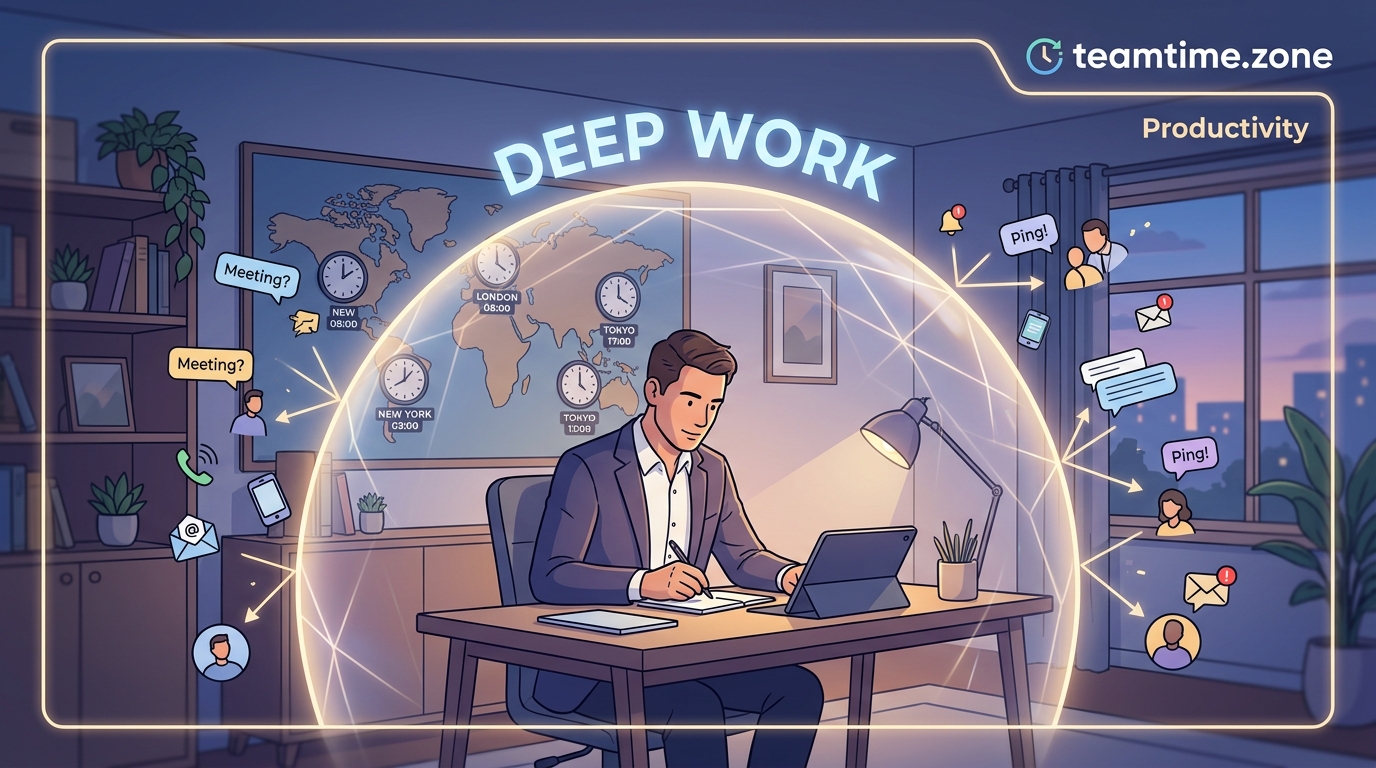 Deep Work Across Time Zones: Protecting Focus Time in a 24/7 Connected World — 1