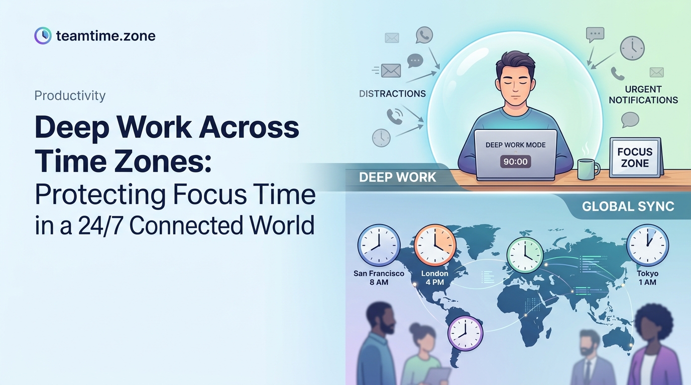 Deep Work Across Time Zones: Protecting Focus Time in a 24/7 Connected World — 2