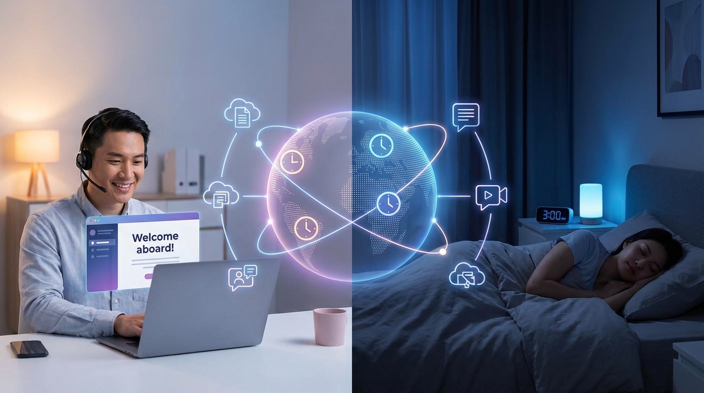 Onboarding Remote Hires When Your Team Is Asleep