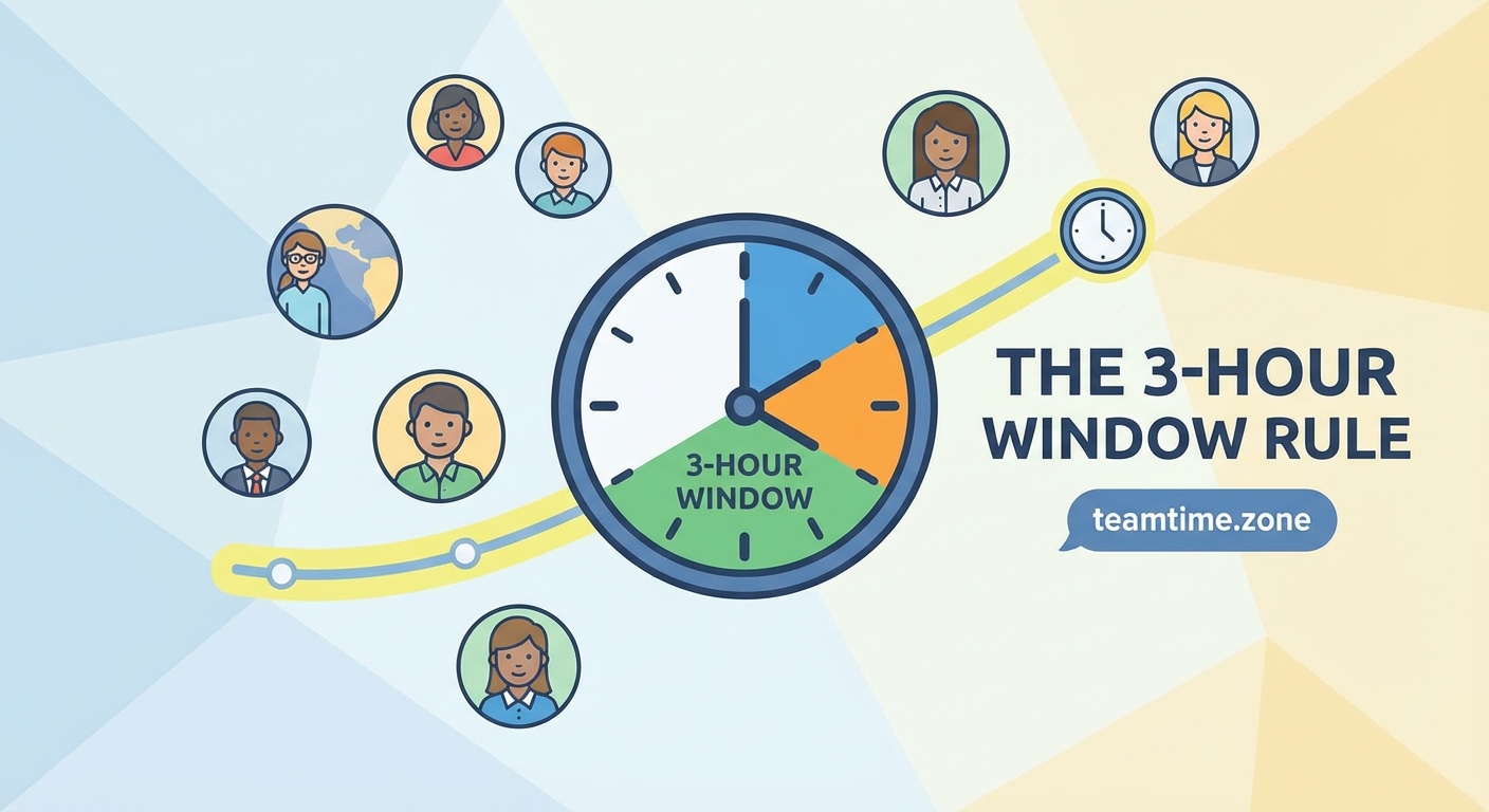 The 3-Hour Window Rule: How to Find Meeting Times Everyone Can Actually Attend — 1