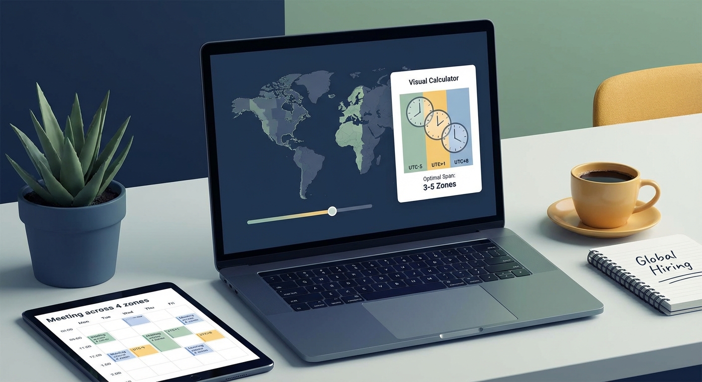 The Timezone Diversity Calculator: How Many Zones Should Your Team Span?