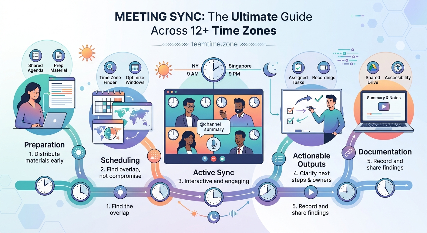 The Ultimate Guide to Running Meetings Across 12+ Time Zones — image 1