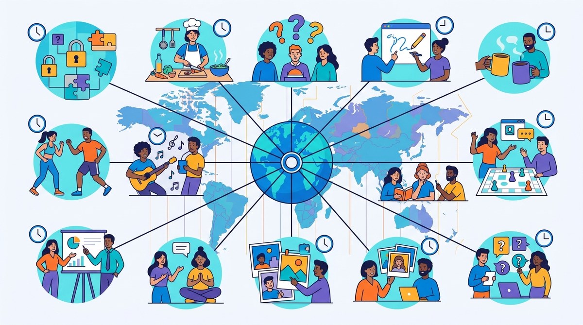 15 Virtual Team Building Activities That Actually Work Across Time Zones