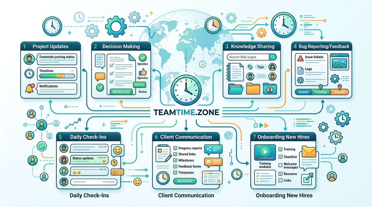 7 Async Workflow Templates for Common Remote Team Scenarios
