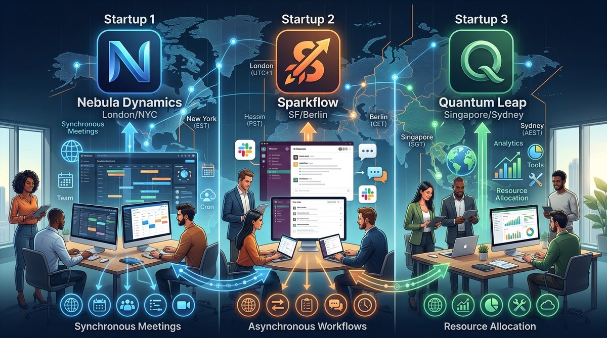 How 3 Fast-Growing Startups Chose Their Timezone Stack: Tool Decisions Explained