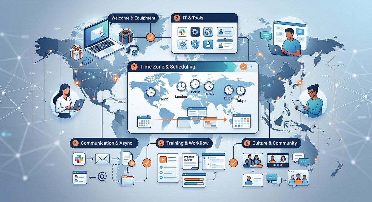 The Remote Team Onboarding Checklist for Global Companies