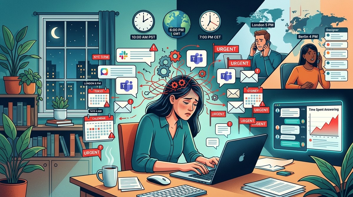 Why Your Remote Team's Response Time Expectations Are Killing Productivity