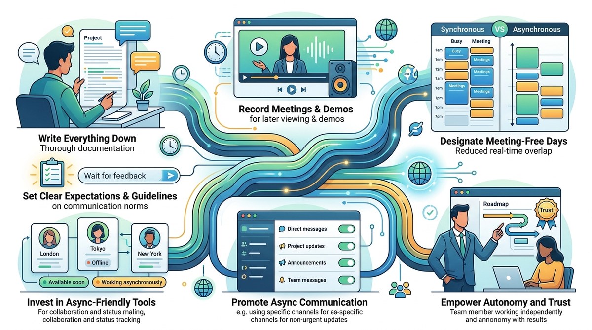 7 Strategies for Building an Async-First Culture in Global Remote Teams