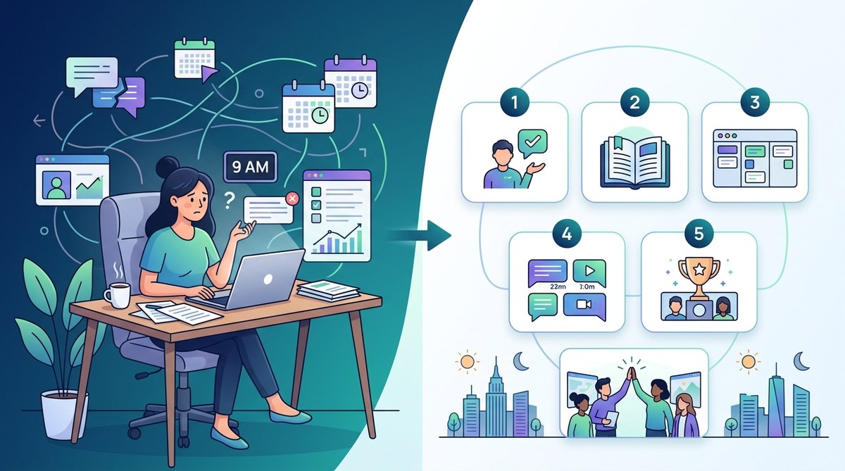 Struggling With Async Onboarding? Here's a 5-Step System