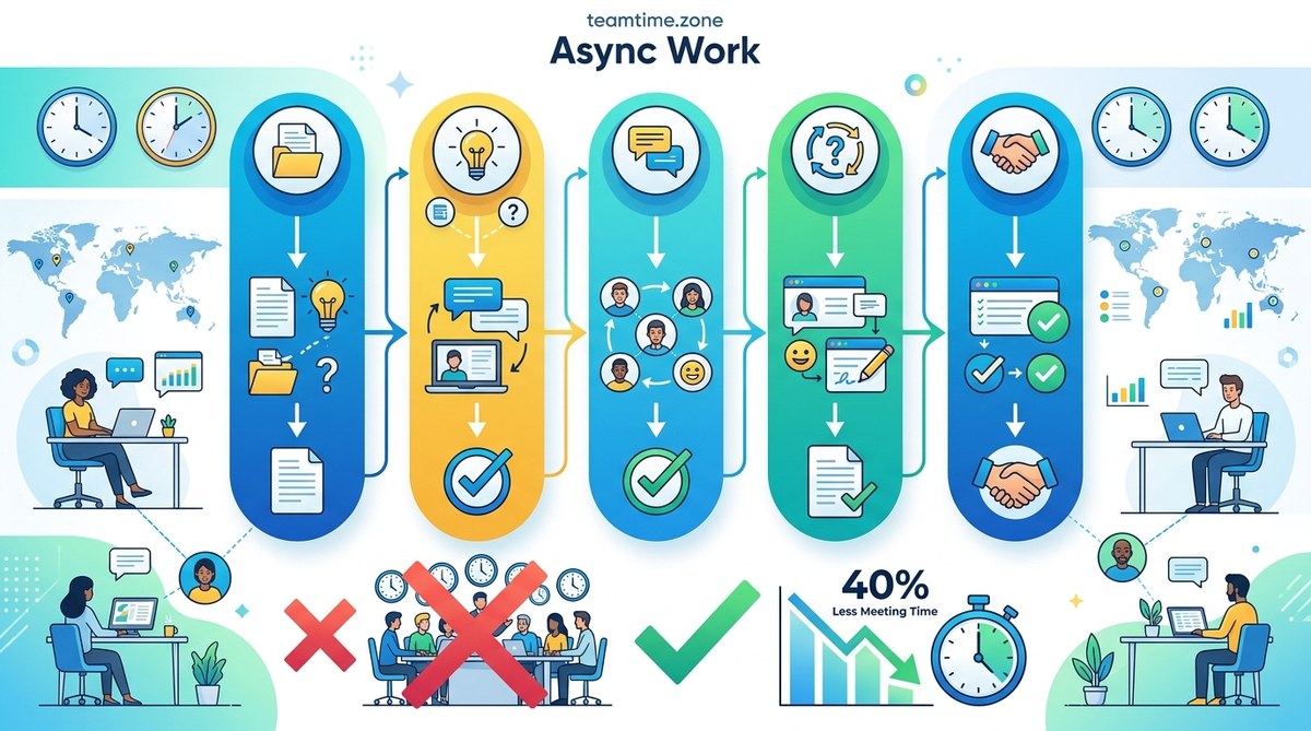 5 Async Decision-Making Frameworks That Cut Meeting Time by 40%