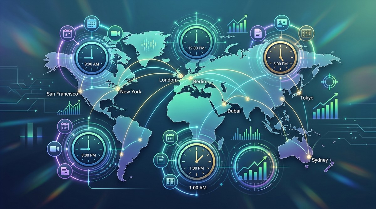 How to Sync Your Team's Productivity Rhythms Across 5+ Time Zones