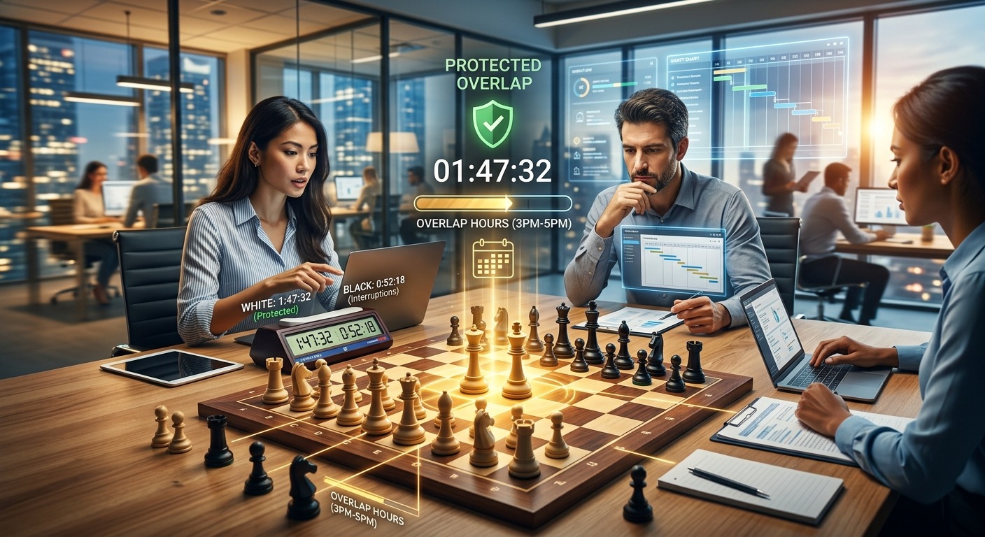 Protecting Overlap Hours With Chess Time Management Principles