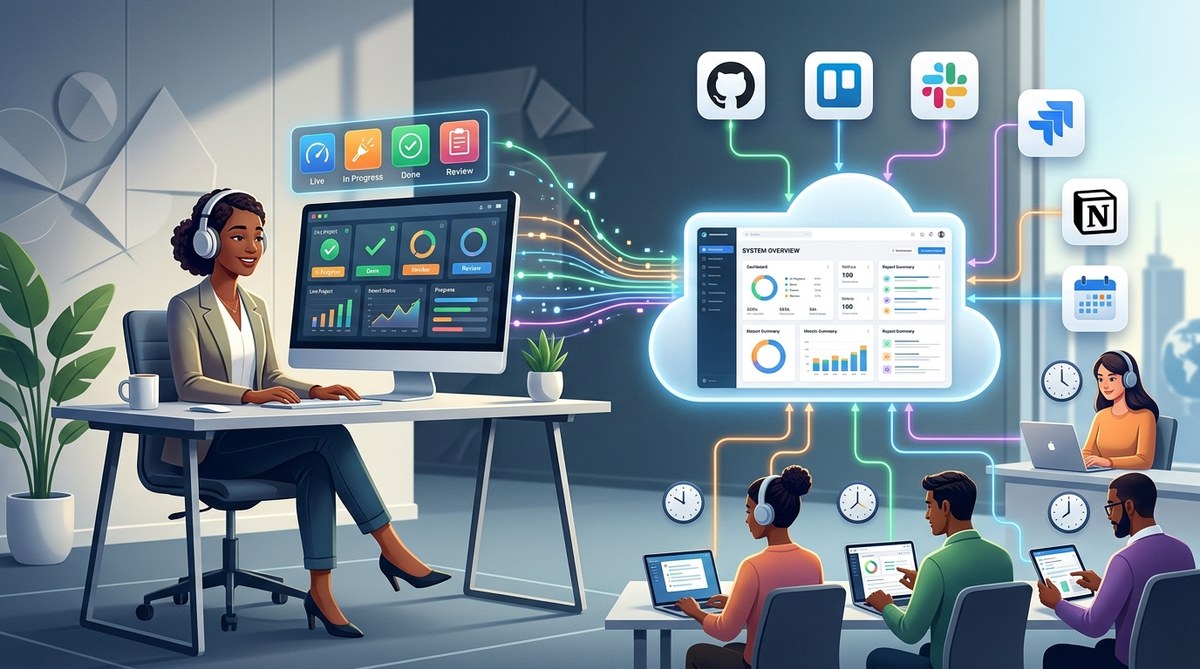 Stop Asking for Status Updates: How to Build a Self-Serve Async Reporting System