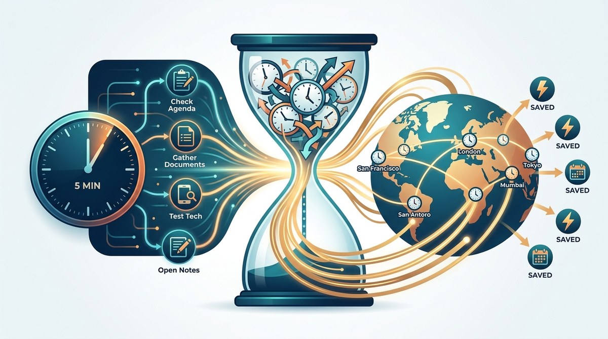 The 5-Minute Meeting Prep Routine That Saves Global Teams Hours